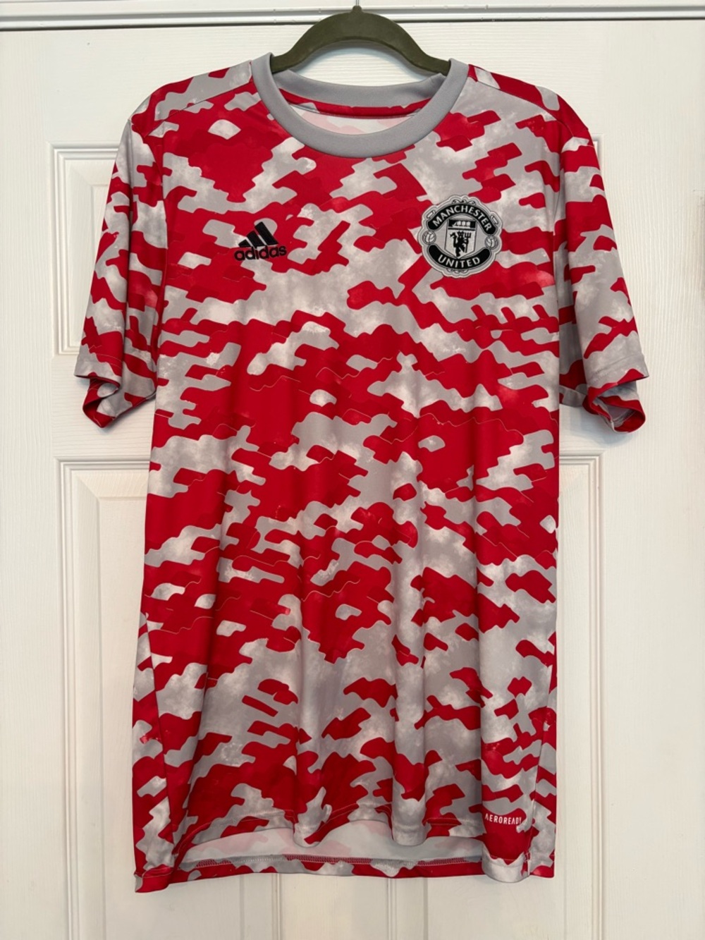 Rare Manchester United Camo Jersey Shirt. Great Condition. Size L